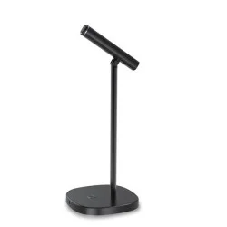 Porodo Desktop Tiltable USB Microphone with USB-C Data Cable - Black